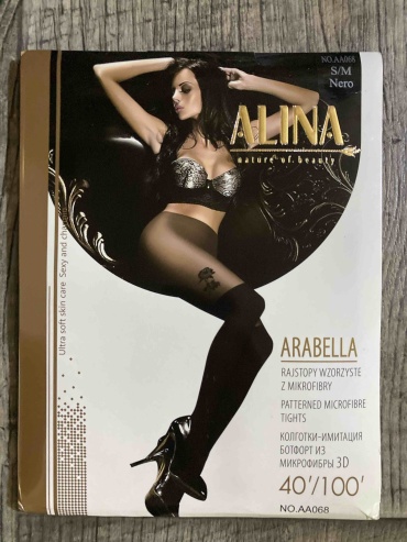 Колготки ALINA черный