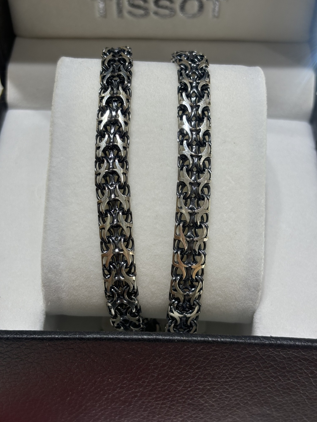 Argentum SymoSilver цепь длина 59 см, вес 49.5 г серебро, плетение рамзес