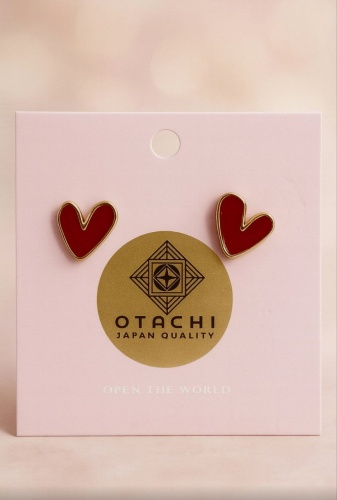Серьги OTACHI бижутерный сплав, без вставок