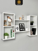 Полка MassLite DD-001580, 109.9х16x63.2 см, белый