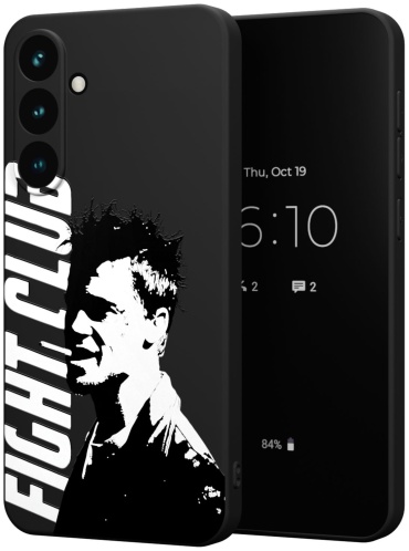 Чехол Mcover для Samsung S24 FE рисунок