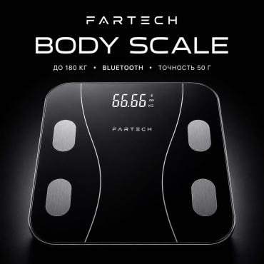 Напольные весы FARTECH электронные BODY SCALE до 180 кг