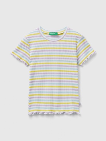 Футболка UNITED COLORS OF BENETTON серый