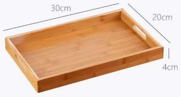 Поднос MIA HOME MH35806 бежевый