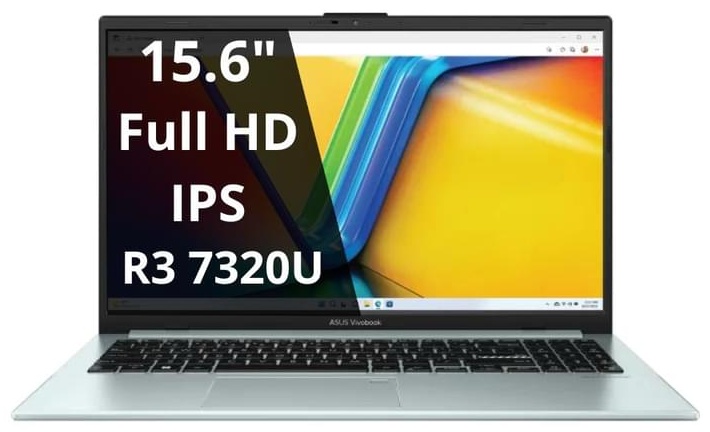 Ноутбук ASUS Vivobook Go 15 15.6" / 8 Гб / SSD 256 Гб / DOS / E1504FABQ2699