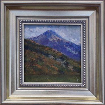 Abishev Gallery картина Жетису: Вершина 20x28 см