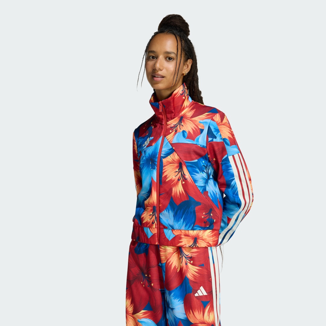 Олимпийка adidas синий, красный