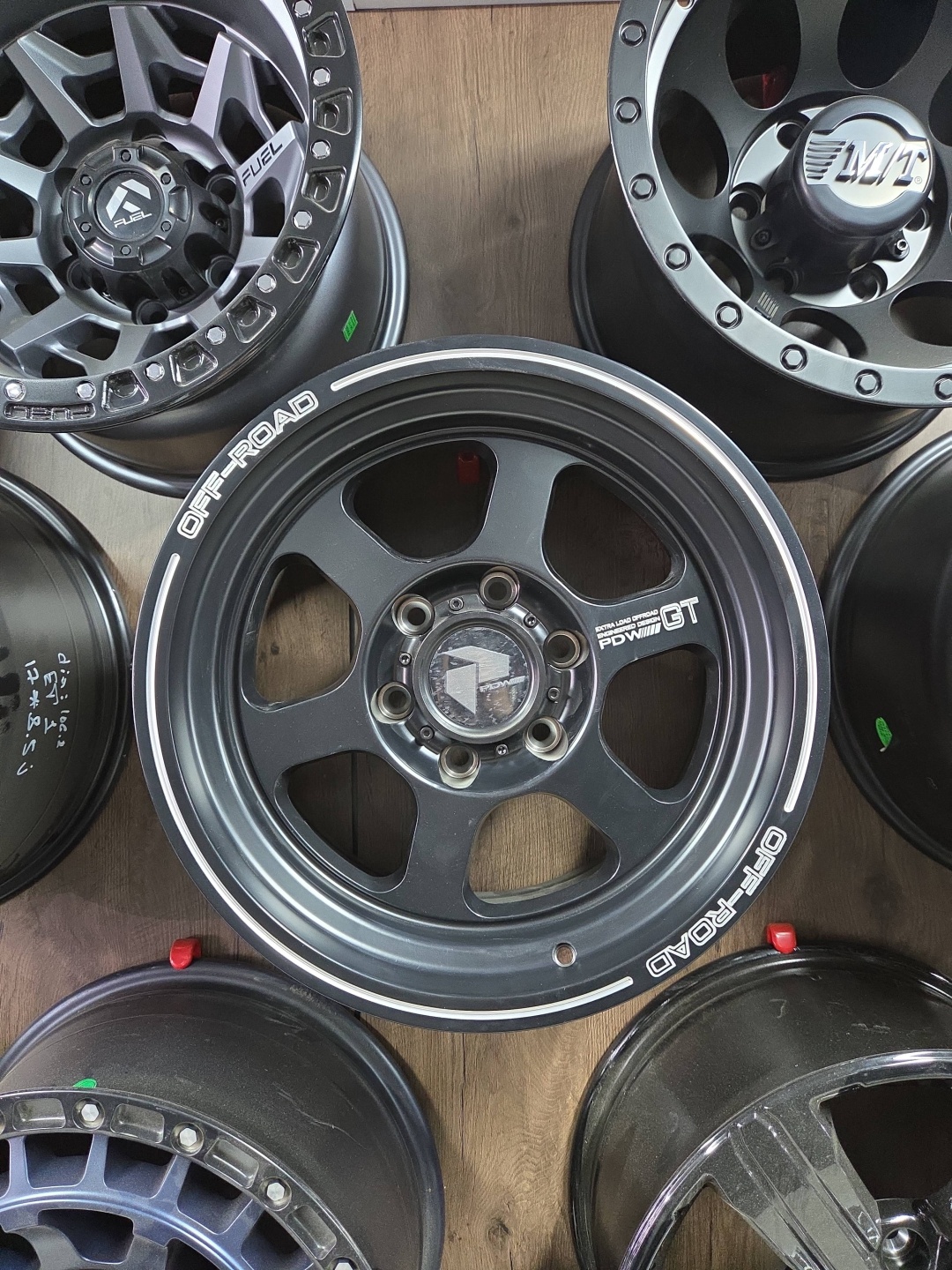 PDW Rays 9x17/6x139.7 D110.1 ET0 4 диска черный