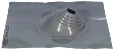 Манжета кровельная угловая (75-200) силикон Мастер Флеш PRO №1 серая окрашенная (7040)