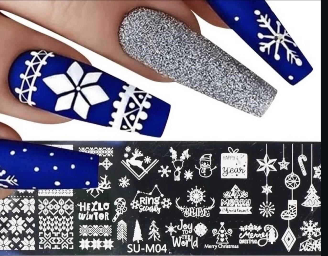 Beauty Nail пластины SU-M04