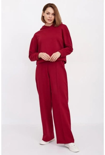 Повседневный костюм Lika Dress бордовый