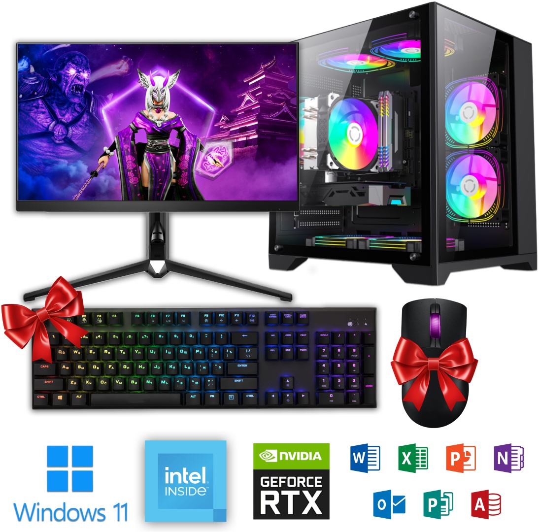 LINEUP i5-14400 / RTX 5060 8 Гб / 32 Гб / SSD 1000 Гб / Win 11 Pro