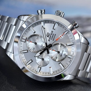Кварцевые CASIO EFB-710D-7AVUDF нержавеющая сталь