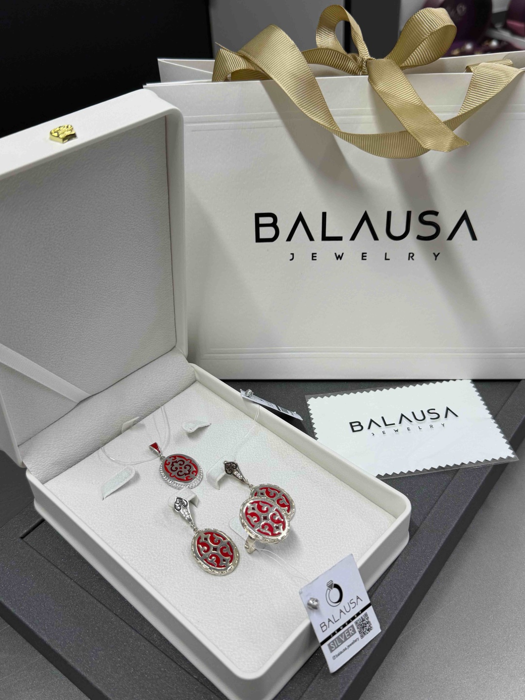 Balausa Jewelry ZH073(3-15) 18р вес 24 г серебро, эмаль