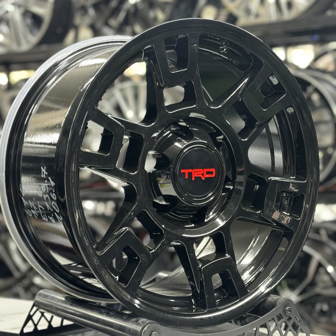 TRD 615 9x17/6x139.7 D106.1 ET0 4 диска черный