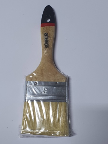 Кисть плоская (КП) BIBER 75 мм, 1 шт. арт.Biber 31155