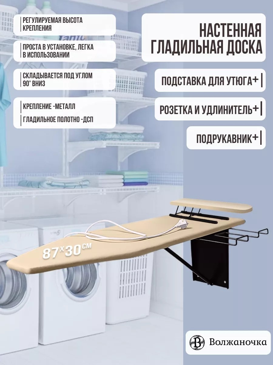 Настенная Волжаночка 30x6