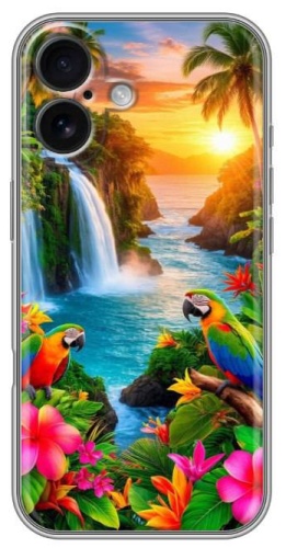 Чехол BAIKO для Apple iPhone 16 рисунок