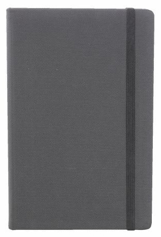 Ежедневник Niccolo Saccineli Однотонный, A5, 256 л, серый
