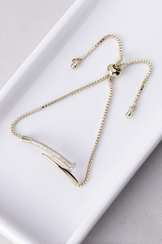 Lady accessories длина 18 см бижутерный сплав, стекло