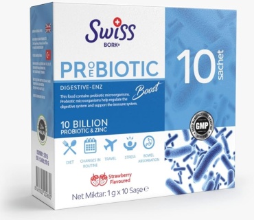 Swiss Bork Proebiotic Boost Digestive-Enz порошок 1