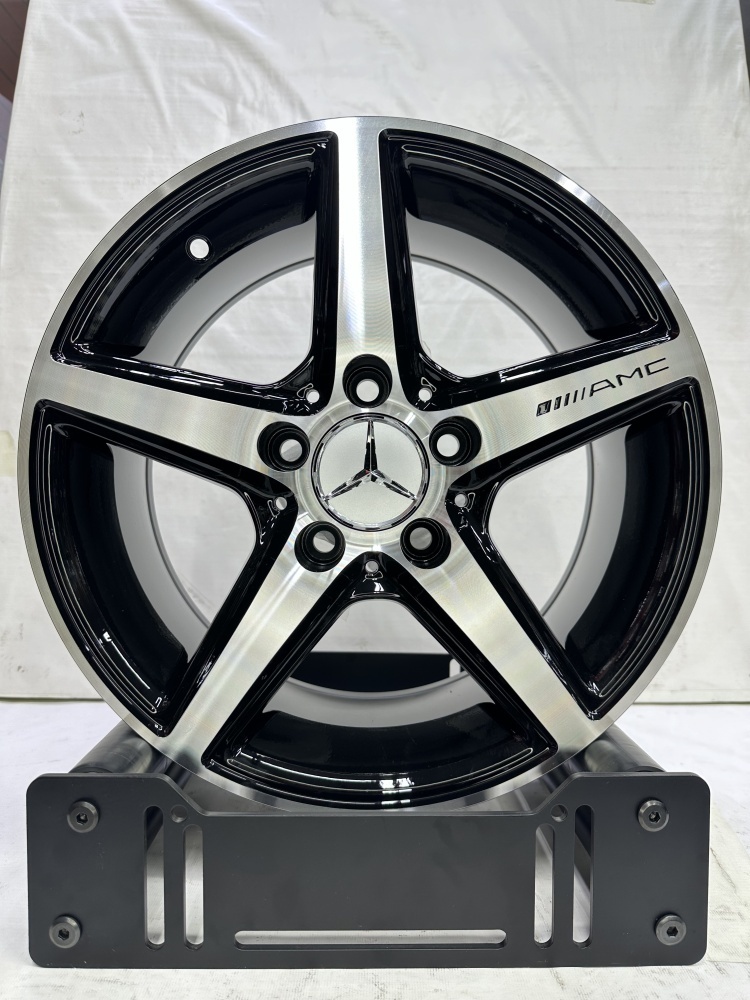 Rainbow Dance MERCEDES 7x15/5x112 D66.6 ET35 4 диска черный, серебристый