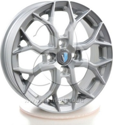 Tech-Line 1419 SL 58.6 5.5x14/4x98 D58.6 ET35 4 диска черный, серебристый, графит