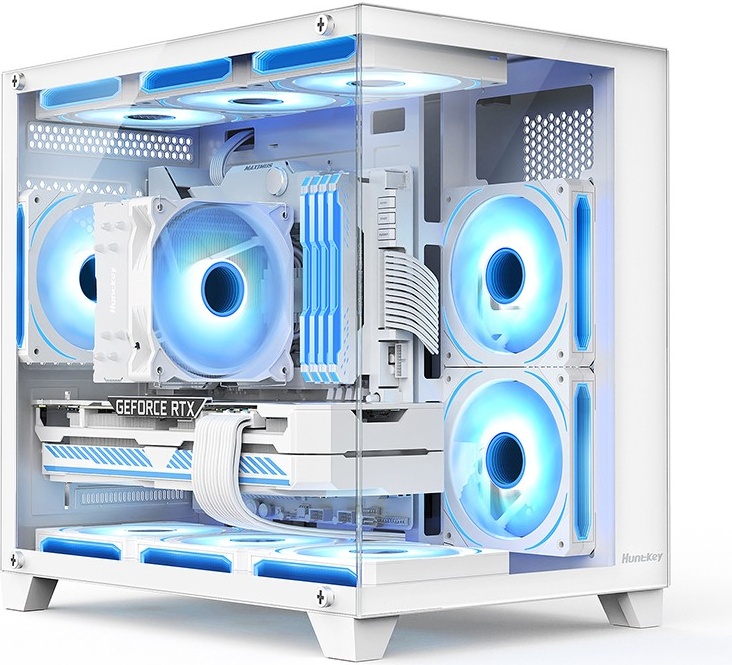 Корпус HuntKey S920 Storm белый