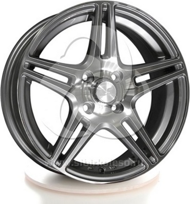 LS 770 GMF 73.1 6x14/4x100 D73.1 ET40 4 диска черный, серебристый, графит
