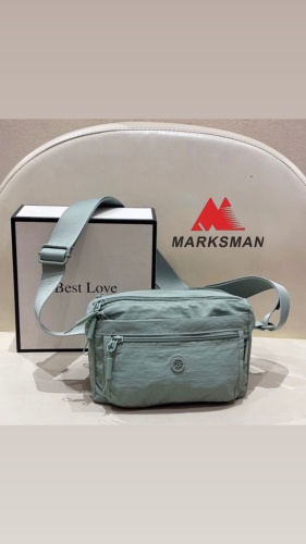 Сумка кросс-боди Marksman нейлон фисташковый