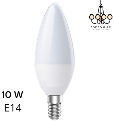 Aspanwam 10W E14, светодиодная, холодный белый