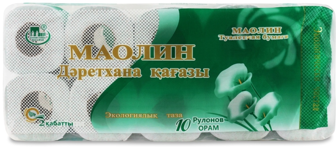 Maolin туалетная бумага 2 слоя, 10 шт