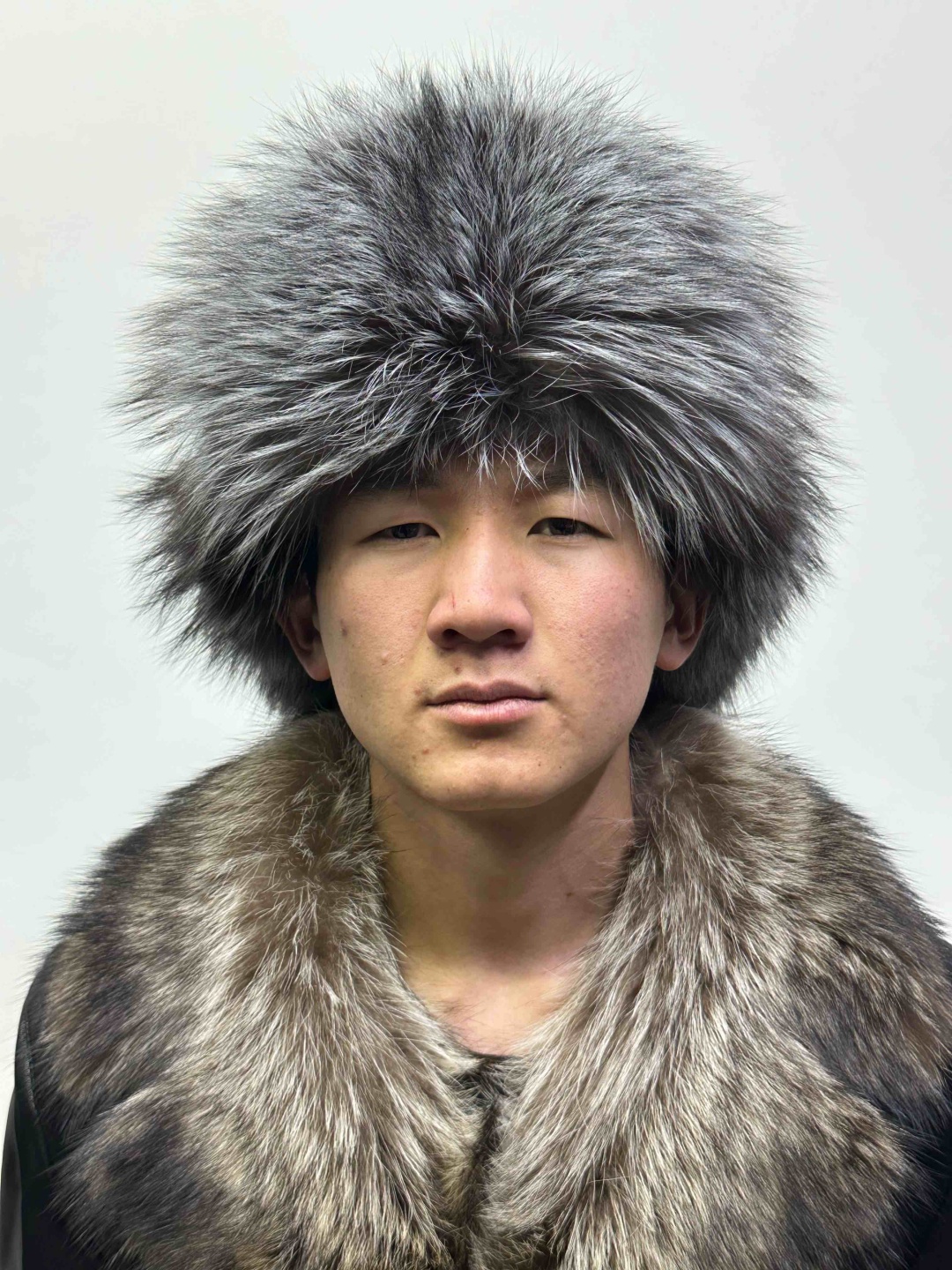 Малахай размер универсальный, серый