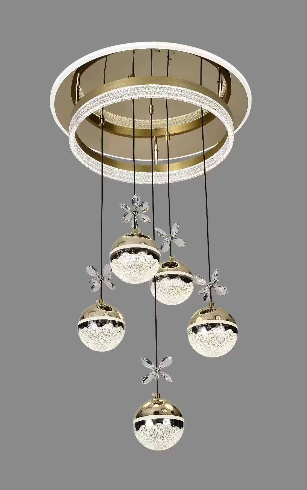 Люстра подвесная ABC LED, кол-во ламп: 5 шт