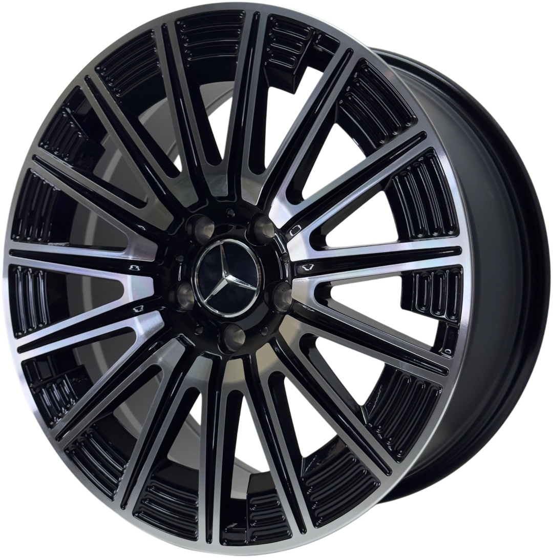 Yixing 3176 WestWheelsShop 8x18/5x112 D66.56 ET36 4 диска черный, хром