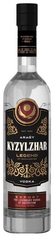 Водка Kyzylzhar Legend of Kazakhstan классическая мягкий 40% 0.7 л