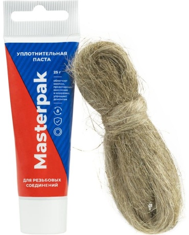 MASTERPAK лен с пастой для герметизации