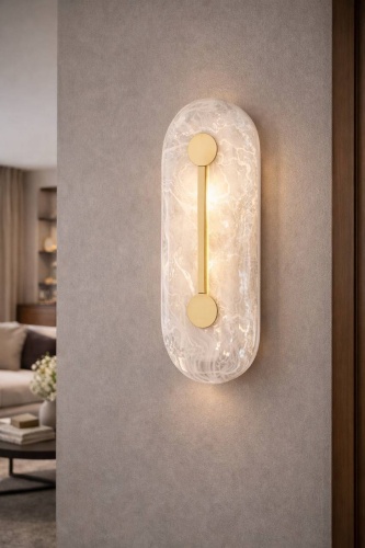 Бра настенный RRR Brand LED, латунь