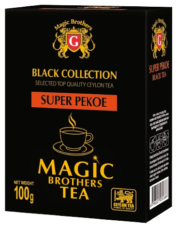 Чай Magic Brothers Super Pekoe черный листовой 100 г