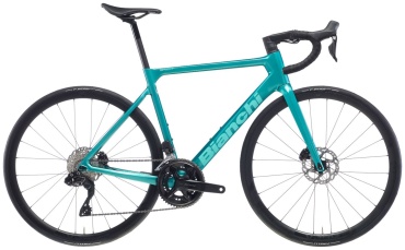 Велосипед Bianchi Sprint ICR 105 DI2 2025 19.5 дюймов бирюзовый