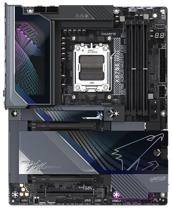 Материнская плата GIGABYTE X870E Aorus Master X3D (9MX87EMX-00-G10) REV1.0