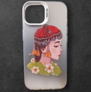 Чехол 1MORE для Apple iPhone 13 Pro Max серебристый