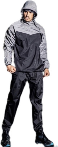 Костюм Alex Suit05 серый, черный 4XL