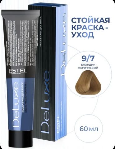 ESTEL PROFESSIONAL Deluxe 9/7 крем-краска 60 мл