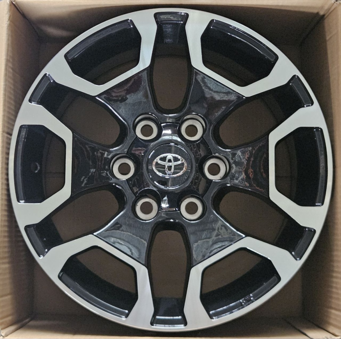 Fonyee H963F 7.5x17/6x139.7 D106.1 ET25 4 диска черный матовый