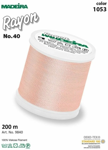 Madeira Rayon №40 9840-1053 200 м 1 шт