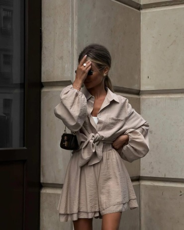 Костюм повседневный Sabi Style бежевый