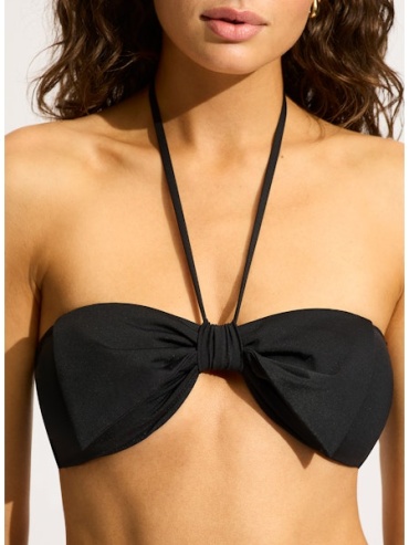 Купальник раздельный SEAFOLLY черный