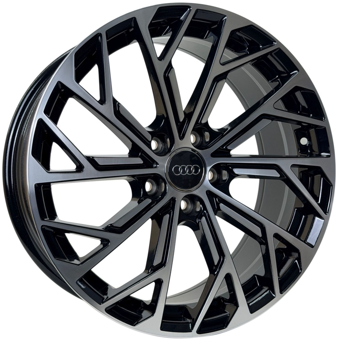 Wheels H960FDD 8x18/5x112 D66.56 ET35 4 диска черный, хром