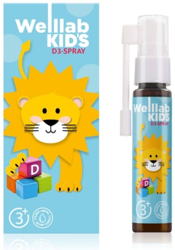 Greenway Спрей с витамином D3 WELLLAB KIDS VITAMIN D3, 23,8 мл спрей 23.8